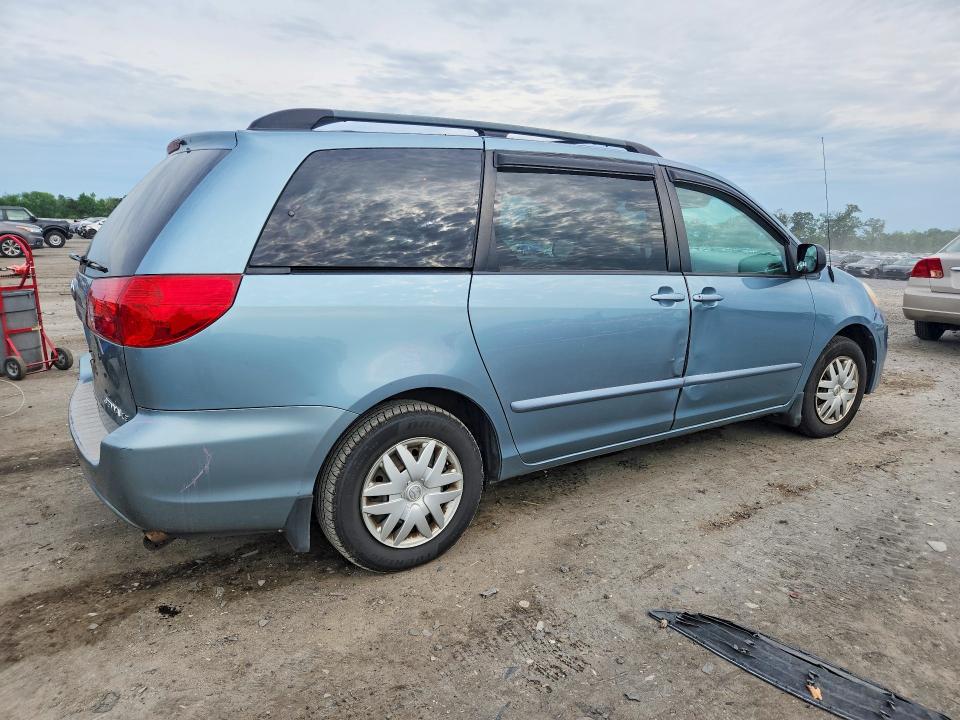 2007 Toyota Sienna VIN 5TDZK23C87S057198 COPART salvage auction — FRONT END, Va - Cert Of Title - Salvage, sold $625 on 2026-07-29 (photo 3)