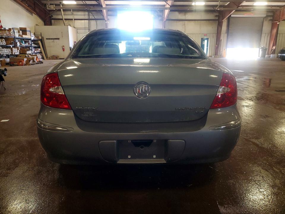 2008 Buick Lacrosse VIN 2G4WC582481287889 COPART salvage auction — VANDALISM, Mi - Certificate Of Title, sold $1,250 on 2026-07-10 (photo 6)