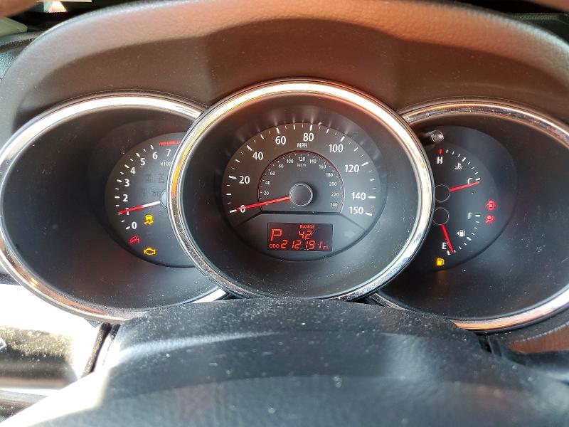2011 Kia Sorento VIN 5XYKT4A19BG125431 COPART salvage auction — FRONT END, VA - CERT OF TITLE - SALVAGE, sold $1,350 on 2026-07-17 (photo 9)