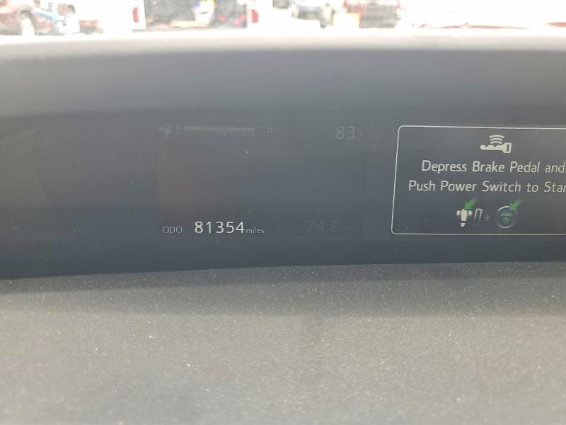 2020 Toyota Prius VIN JTDKARFP4L3124743 COPART salvage auction — REAR END, Va - Cert Of Title - Salvage, sold $4,750 on 2026-07-08 (photo 9)