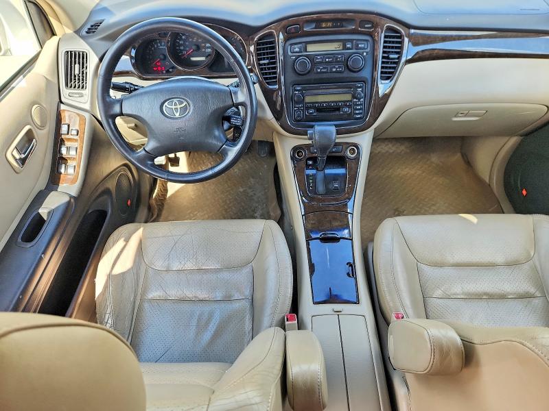 2003 Toyota Highlander VIN JTEHF21A330125014 COPART salvage auction — FRONT END, On - Permit No Brand - Unfit, sold $975 on 2026-07-16 (photo 9)