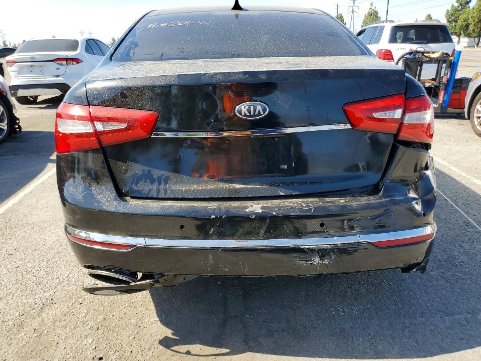 2014 Kia VIN KNALN4D79E5126166 COPART salvage auction — FRONT END, Ca - Salvage Certificate, sold $975 on 2026-07-09 (photo 6)