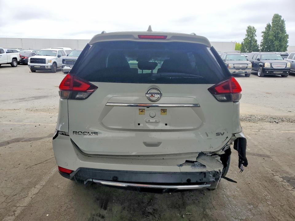 2020 Nissan Rogue VIN KNMAT2MT5LP507497 COPART salvage auction — REAR END, Ca - Salvage Certificate, sold $1,400 on 2026-07-02 (photo 6)