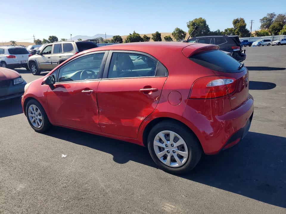 2013 Kia Rio VIN KNADM5A39D6226713 COPART salvage auction — SIDE, Ca - Salvage Certificate, sold $1,150 on 2026-07-08 (photo 2)