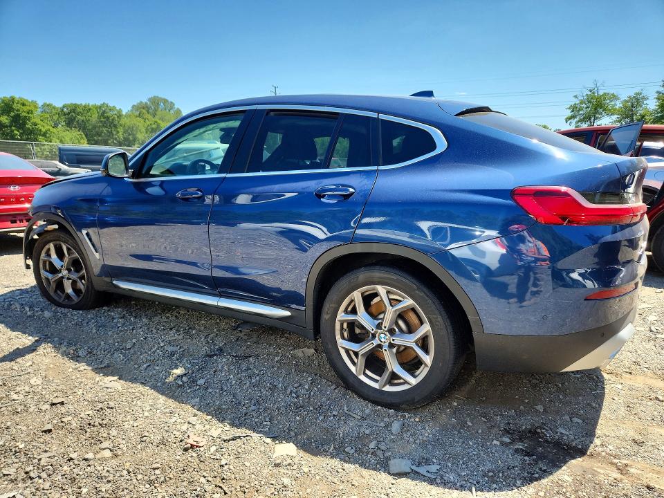2022 BMW X4 VIN 5UX33DT07N9L96355 COPART salvage auction — FRONT END, Pa - Certificate Of Salvage, sold $13,600 on 2026-07-31 (photo 2)