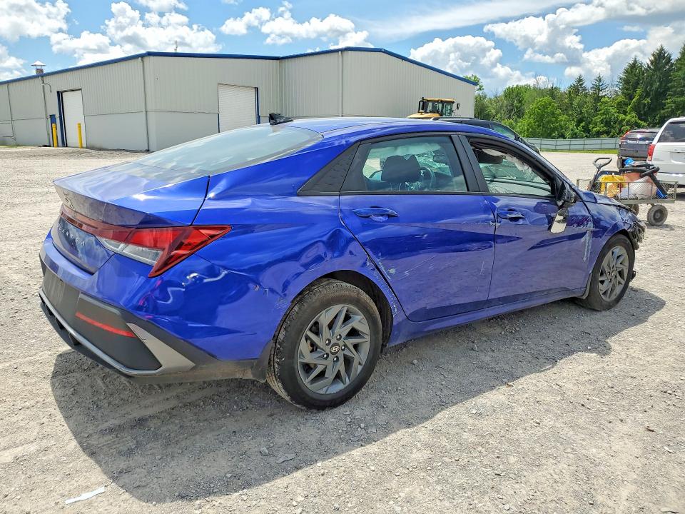 2024 Hyundai Elantra VIN KMHLM4DG4RU729894 COPART salvage auction — FRONT END, Ny - Mv-907A Salvage Certificate, sold $2,050 on 2026-07-06 (photo 3)
