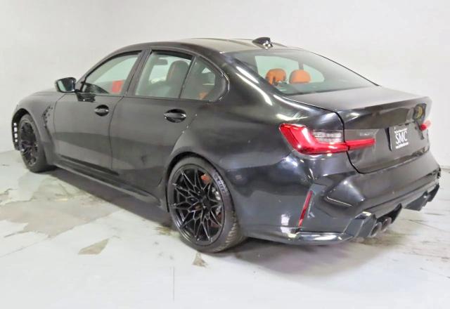2021 BMW M3 VIN WBS33AY01MFK86175 COPART salvage auction — ALL OVER, Tx - Dis/Dlr/Exp Only Clean Title (P), sold $27,250 on 2026-07-27 (photo 4)