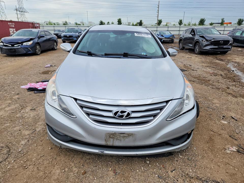 2014 Hyundai VIN 5NPEB4ACXEH854679 COPART salvage auction — SIDE, Il - Salvage Certificate, sold $225 on 2026-07-28 (photo 5)