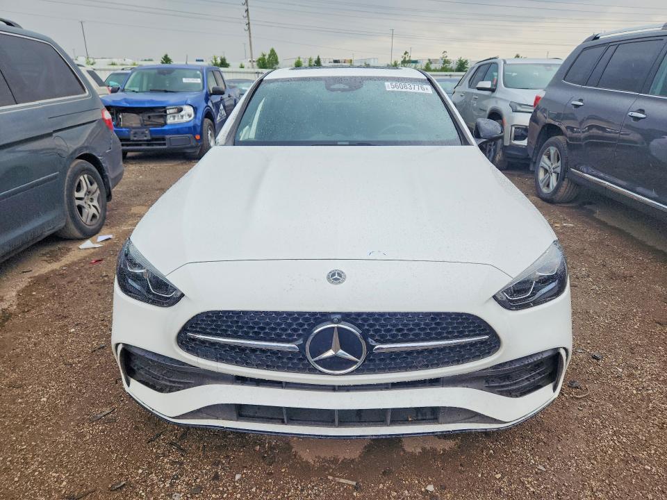 2022 Mercedes-benz C-klasse VIN W1KAF4HB6NR015238 COPART salvage auction — SIDE, IL - SALVAGE CERTIFICATE, sold $6,600 on 2026-07-30 (photo 5)