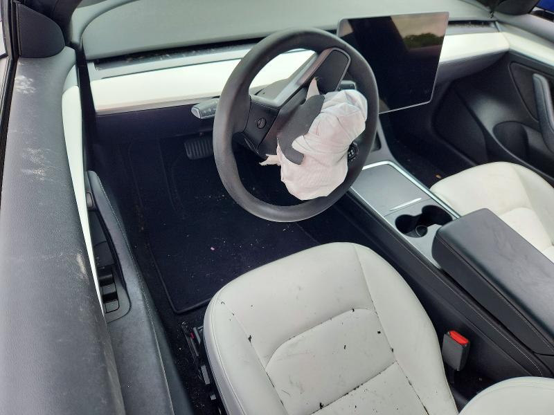 2022 Tesla Model 3 VIN 5YJ3E1EB2NF315356 COPART salvage auction — FRONT END, Salvage Title, sold $6,200 on 2026-07-13 (photo 8)