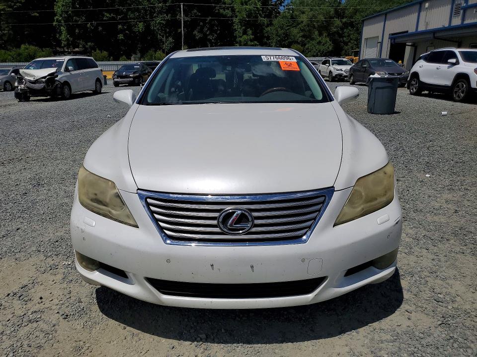 2010 Lexus Ls 460 VIN JTHBL5EF8A5098563 COPART salvage auction — FRAME DAMAGE, Nc - Dlr Only-Clean/Over 25% Damage, sold $1,500 on 2026-07-02 (photo 5)