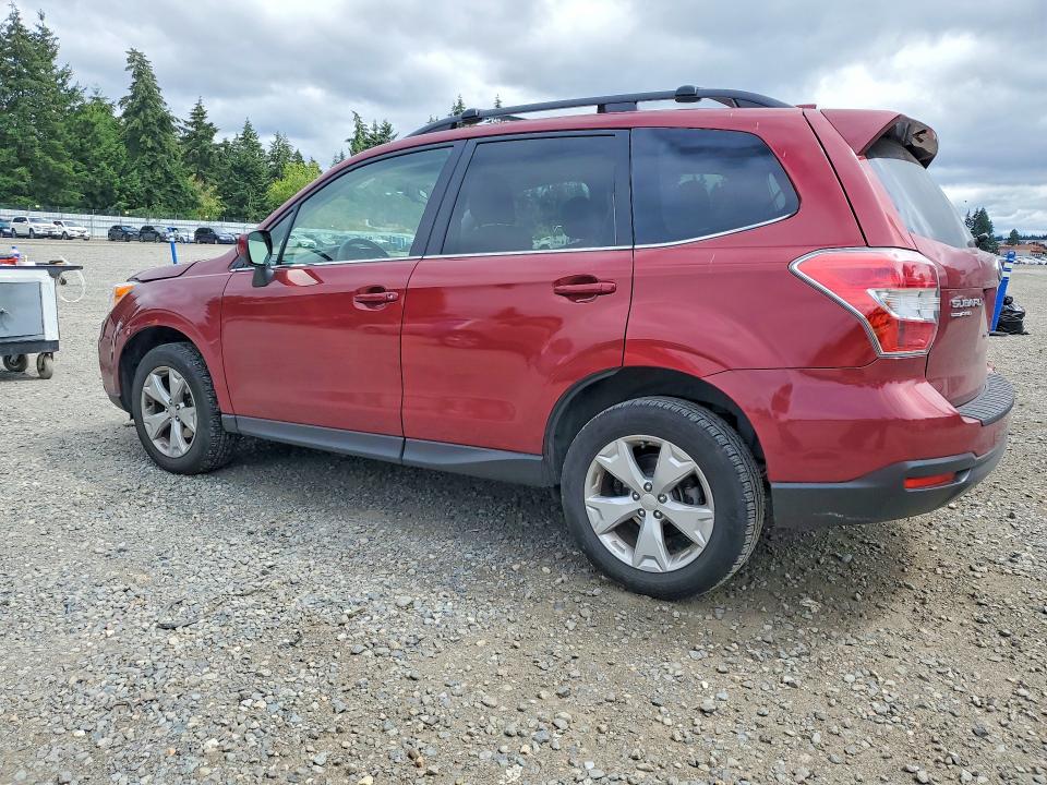 2016 Subaru Forester VIN JF2SJAHCXGH433283 COPART salvage auction — FRONT END, Wa - Bill Of Sale, sold $4,750 on 2026-07-02 (photo 2)