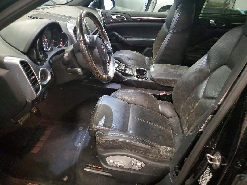 2012 Porsche Cayenne VIN WP1AE2A26CLA90659 COPART salvage auction — WATER/FLOOD, MI - CERT OF TITLE-FLOOD VEHICLE, sold $200 on 2026-07-24 (photo 7)