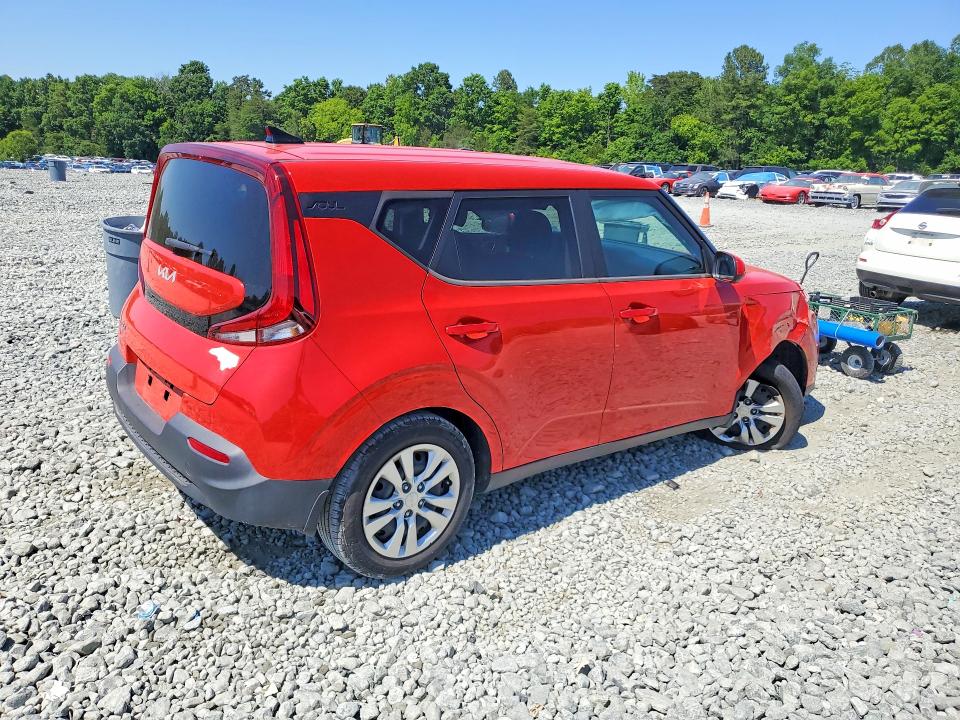 2022 Kia VIN KNDJ23AU0N7165157 COPART salvage auction — FRONT END, Nc - Salvage Certificate Of Title, sold $150 on 2026-07-29 (photo 3)