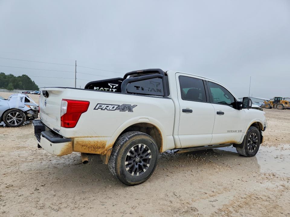 2018 Nissan VIN 1N6AA1E5XJN518825 COPART salvage auction — FRONT END, Tx - Salvage Vehicle Title, sold $4,350 on 2026-07-09 (photo 3)