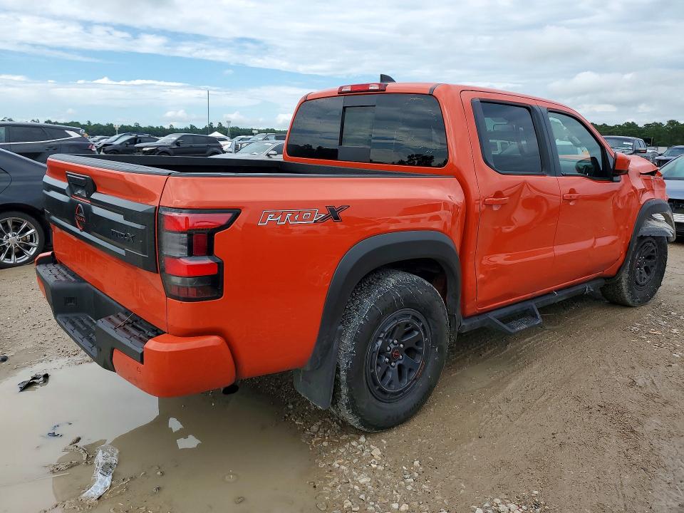 2025 Nissan Frontier VIN 1N6ED1EJ7SN644325 COPART salvage auction — FRONT END, Tn - Salvage Certificate, sold $13,600 on 2026-07-28 (photo 3)