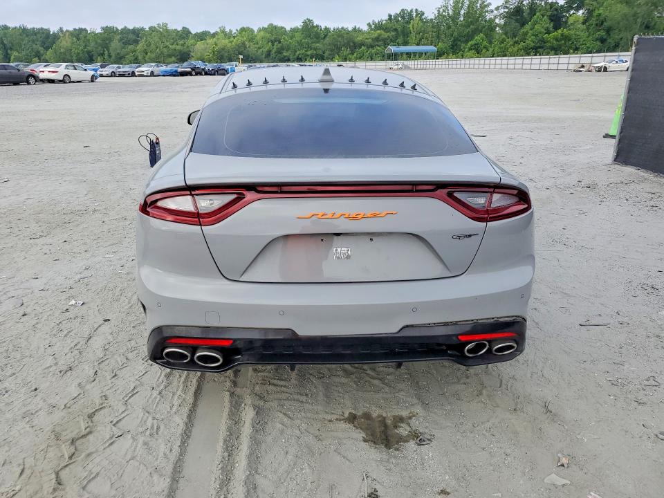 2019 Kia Stinger VIN KNAE45LC9K6061454 COPART salvage auction — SIDE, Sc - Certificate Of Title (P), sold $8,700 on 2026-07-29 (photo 6)