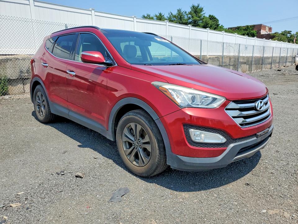 2014 Hyundai Santa fe VIN 5XYZUDLB6EG232474 COPART salvage auction — SIDE, CT - CERTIFICATE OF TITLE, sold $1,850 on 2026-07-16 (photo 4)