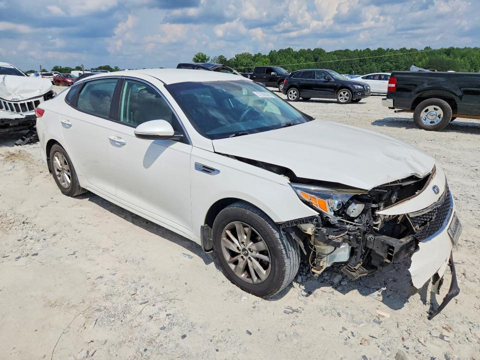 2016 Kia VIN KNAGT4L33G5085073 COPART salvage auction — FRONT END, Ga - Cert Of Title-Salvage, sold $750 on 2026-07-08 (photo 4)
