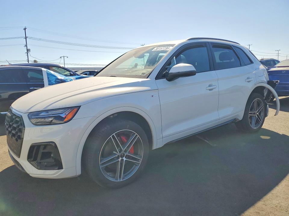 2025 Audi Q5 VIN WA1E2AFY5S2034696 COPART salvage auction — REAR END, Ca - Salvage Certificate, sold $250 on 2026-07-27 (photo 1)