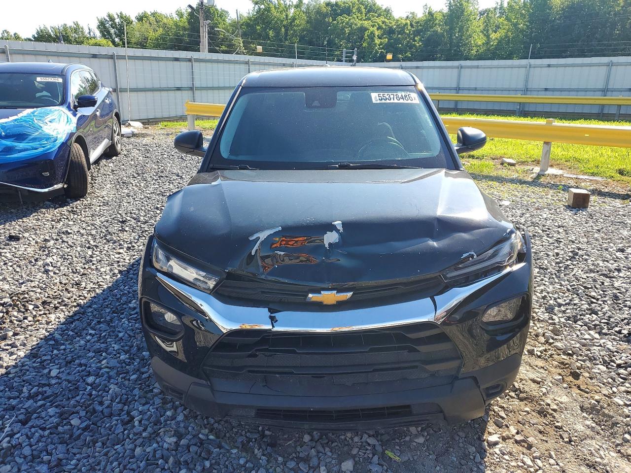2022 Chevrolet Trailblazer VIN KL79MMS28NB127752 COPART salvage auction — Front End, TN - SALVAGE CERTIFICATE, sold $3,100 on 2026-07-09 (photo 5)