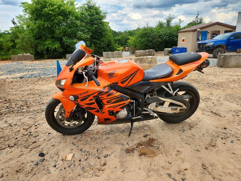 2006 Honda Cbr VIN JH2PC37036M310570 COPART salvage auction — SIDE, Nc - Salvage Certificate Of Title, sold $1,650 on 2026-07-23 (photo 3)