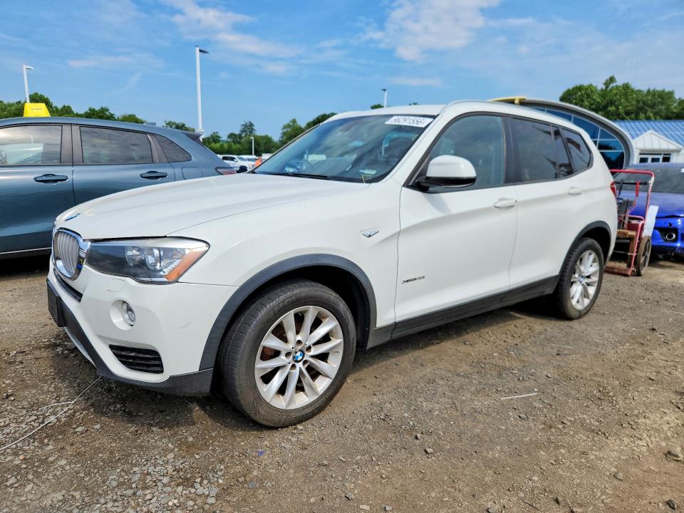 2015 BMW X3 VIN 5UXWX9C55F0D53751 COPART salvage auction — MINOR DENT/SCRATCHES, Ct - Certificate Of Title, sold $2,900 on 2026-07-27 (photo 1)
