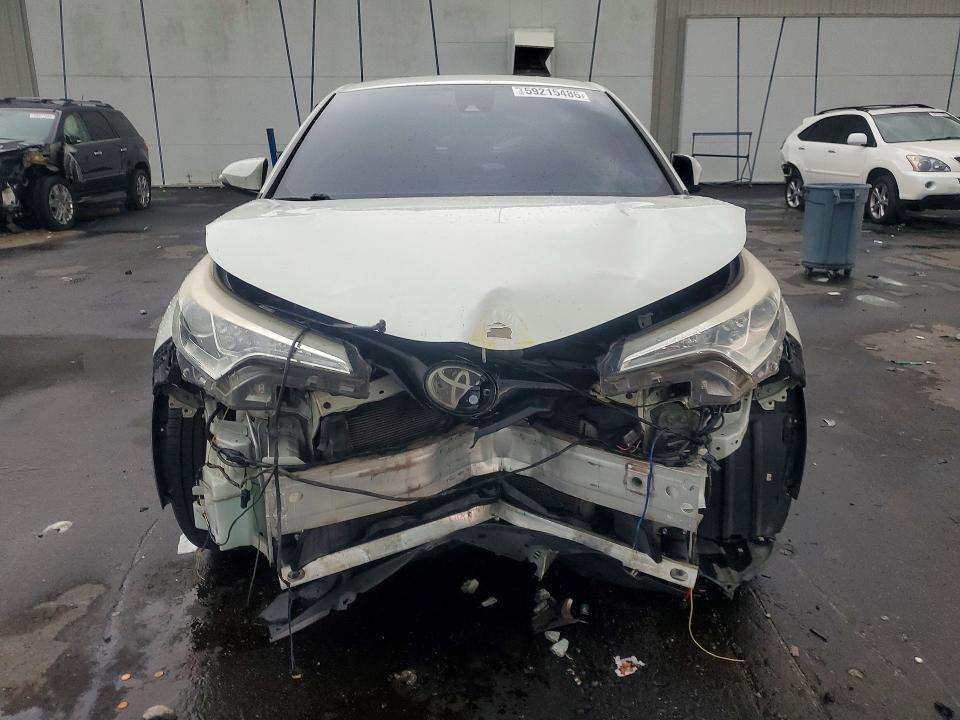 2018 Toyota C-hr VIN NMTKHMBX4JR037763 COPART salvage auction — FRONT END, Fl - Cert Of Title Slvg Rebuildable, sold $3,000 on 2026-07-13 (photo 5)