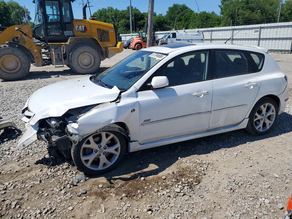 2008 Mazda 3 VIN JM1BK343681876408 COPART salvage auction — FRONT END, OH - CERT OF TITLE-SALVAGE, sold $225 on 2026-07-31 (photo 1)