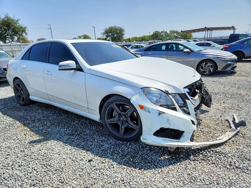 2013 Mercedes-benz E-class VIN WDDHF5KB8DA704353 COPART salvage auction — FRONT END, Ca - Salvage Certificate, sold $725 on 2026-07-24 (photo 4)