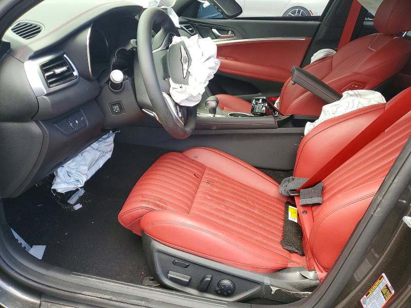 2026 Genesis G70 VIN KMTG44SE4TU172890 COPART salvage auction — FRONT END, Fl - Certificate Of Title, sold $5,600 on 2026-07-07 (photo 7)