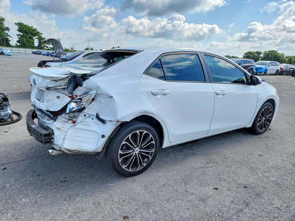 2015 Toyota Corolla VIN 2T1BURHE3FC451424 COPART salvage auction — REAR END, Fl - Cert Of Title Slvg Rebuildable, sold $3,000 on 2026-07-02 (photo 3)