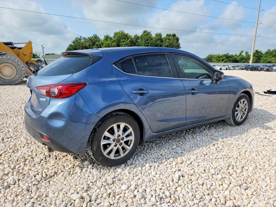 2015 Mazda 3 VIN 3MZBM1L7XFM144623 COPART salvage auction — SIDE, Tx - Salvage Vehicle Title, sold $525 on 2026-07-30 (photo 3)