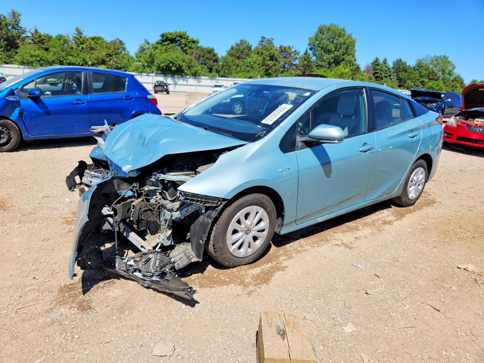 2021 Toyota VIN JTDKAMFU4M3143612 COPART salvage auction — FRONT END, Il - Salvage Certificate, sold $825 on 2026-07-28 (photo 1)