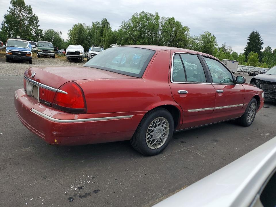 1998 Mercury Grand marquis VIN 2MEFM74W6WX671977 COPART salvage auction — FRONT END, OR - SALVAGE TITLE CERTIFICATE (P), sold $150 on 2026-07-08 (photo 3)