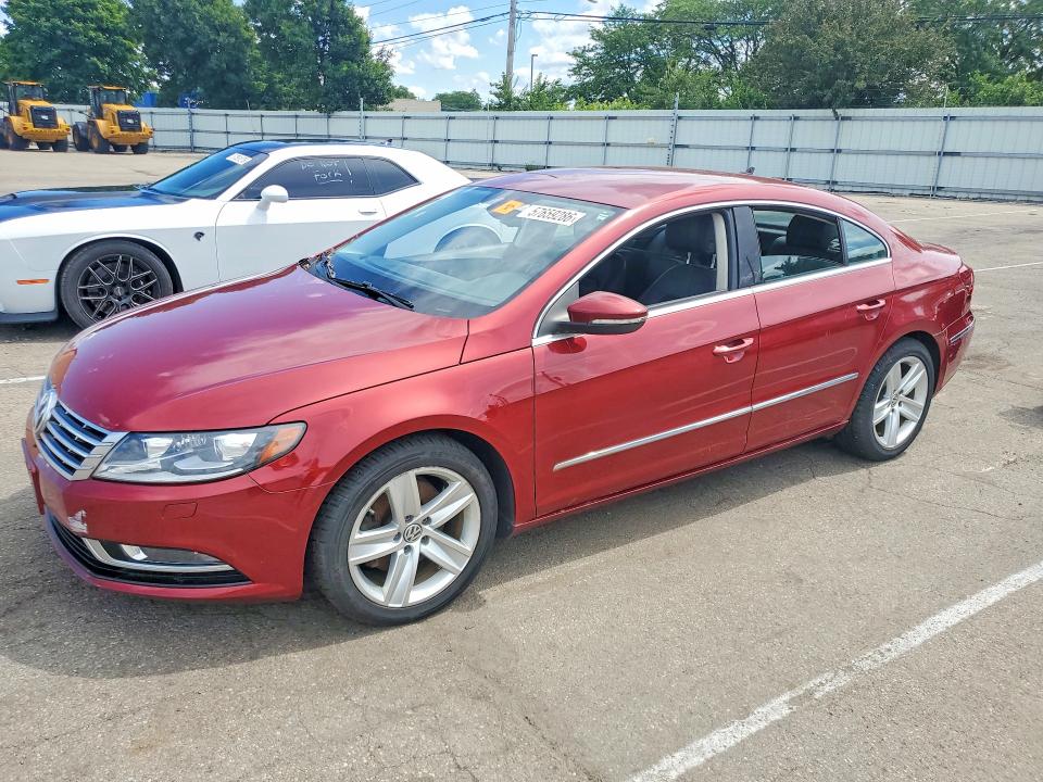 2015 Volkswagen Cc VIN WVWBP7AN7FE800958 COPART salvage auction — MECHANICAL, Oh - Certificate Of Title, sold $325 on 2026-07-10 (photo 1)
