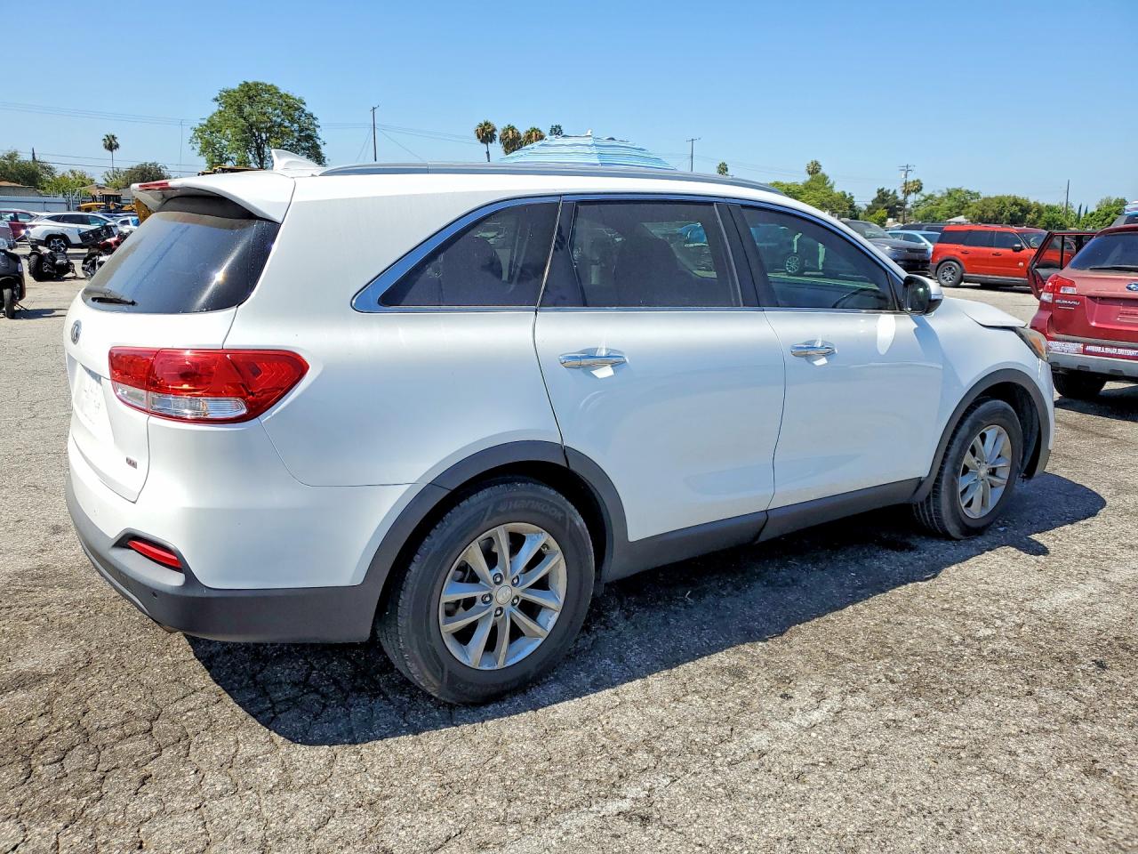 2016 Kia Sorento VIN 5XYPG4A31GG047780 COPART salvage auction — Front End, CA - SALVAGE CERTIFICATE, sold $2,900 on 2026-07-10 (photo 3)