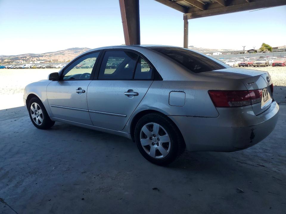 2007 Hyundai Sonata VIN 5NPET46C77H224725 COPART salvage auction — REAR END, Ca - Salvage Certificate, sold $625 on 2026-07-02 (photo 2)