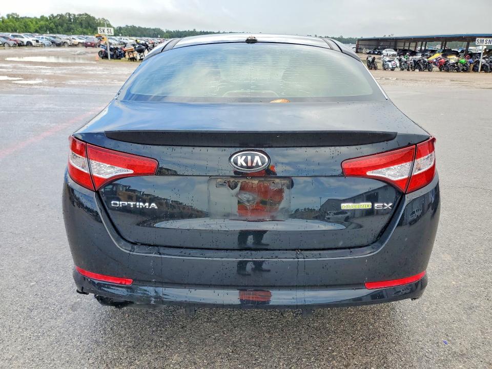 2013 Kia Optima hybrid VIN KNAGM4AD9D5054284 COPART salvage auction — SIDE, TX - CERTIFICATE OF TITLE, sold $150 on 2026-07-24 (photo 6)