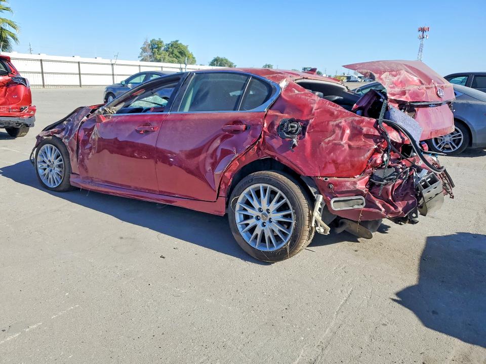 2013 Lexus Gs VIN JTHBE1BL8D5000603 COPART salvage auction — ROLLOVER, Ca - Salvage Certificate, sold $225 on 2026-07-24 (photo 2)