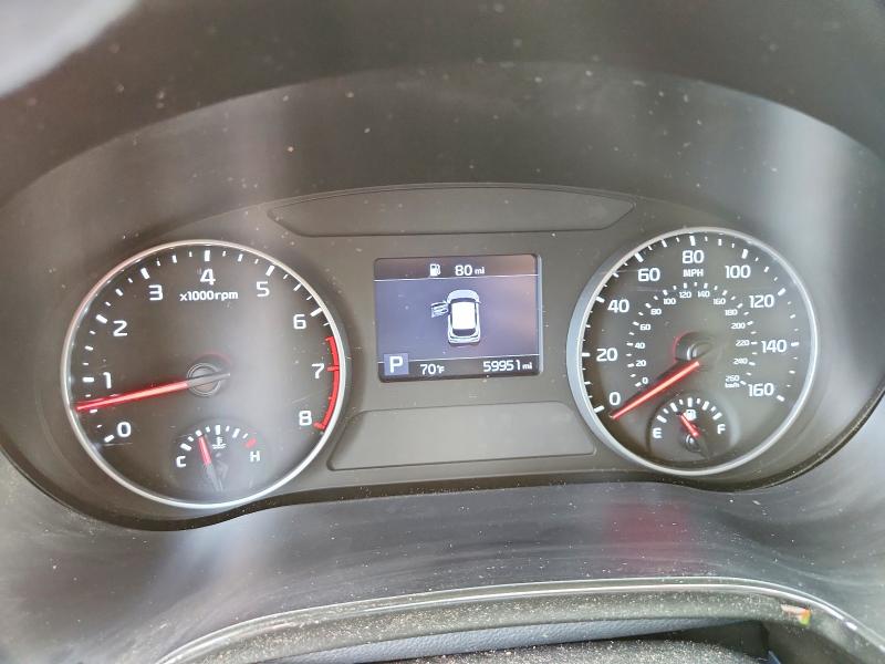 2023 Kia Seltos VIN KNDEUCA20P7371060 COPART salvage auction — HAIL, Salvage Title, sold $8,800 on 2026-08-17 (photo 9)