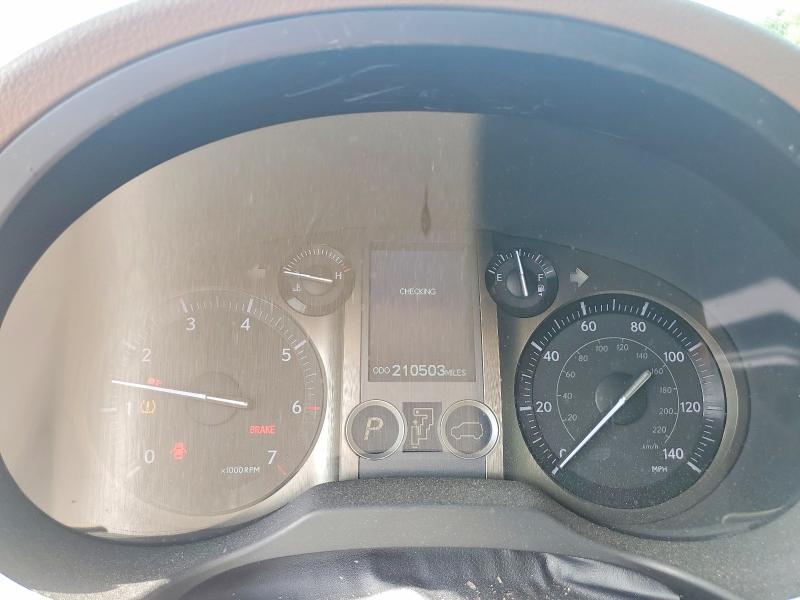 2010 Lexus Gx 460 VIN JTJBM7FXXA5011986 COPART salvage auction — FRONT END, Ga - Certificate Of Title, sold $7,400 on 2026-07-27 (photo 9)