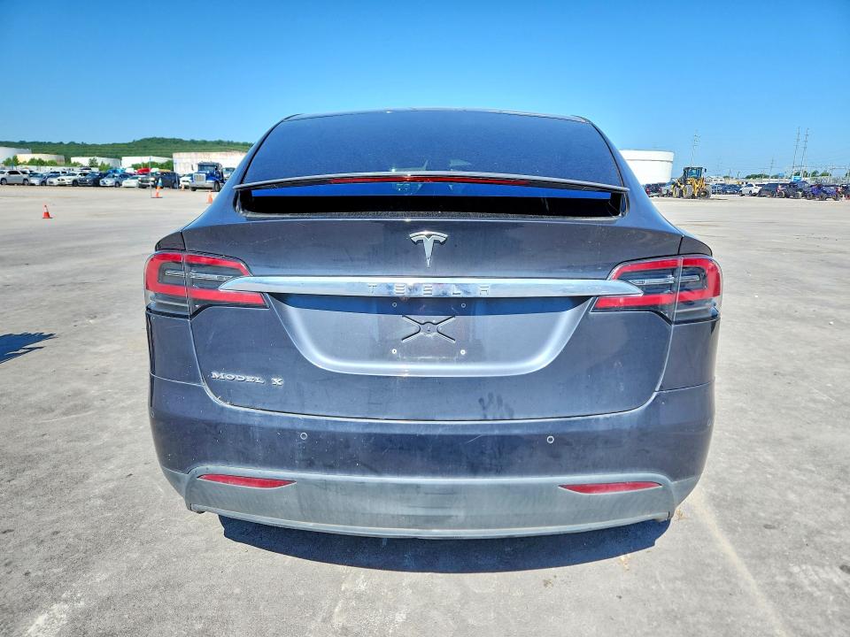 2018 Tesla Model x VIN 5YJXCAE20JF112872 COPART salvage auction — FRONT END, Tx - Salvage Vehicle Title, sold $6,600 on 2026-07-08 (photo 6)