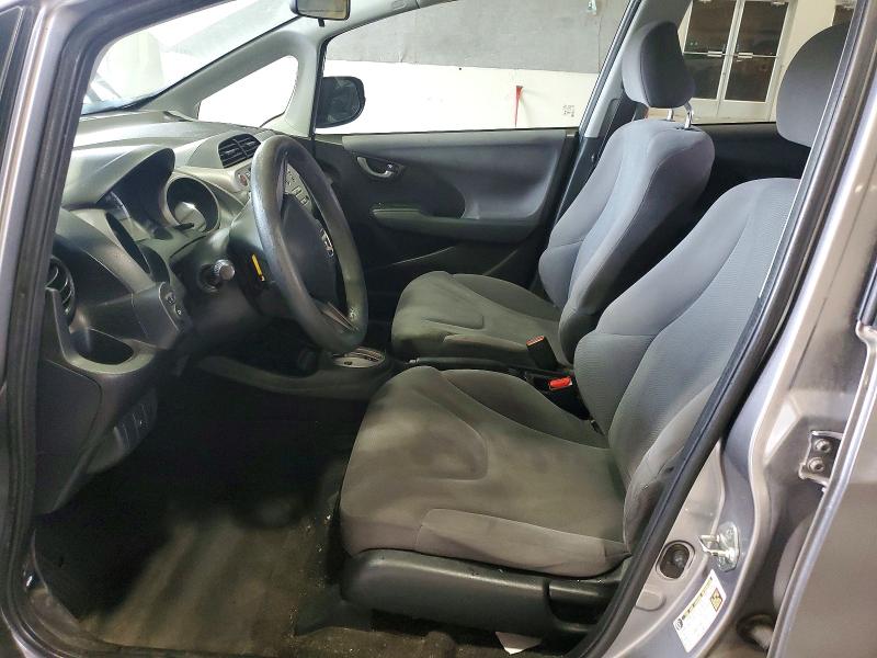 2010 Honda Fit VIN JHMGE8H2XAS012911 COPART salvage auction — REAR END, Va - Cert Of Title - Salvage, sold $500 on 2026-07-10 (photo 7)