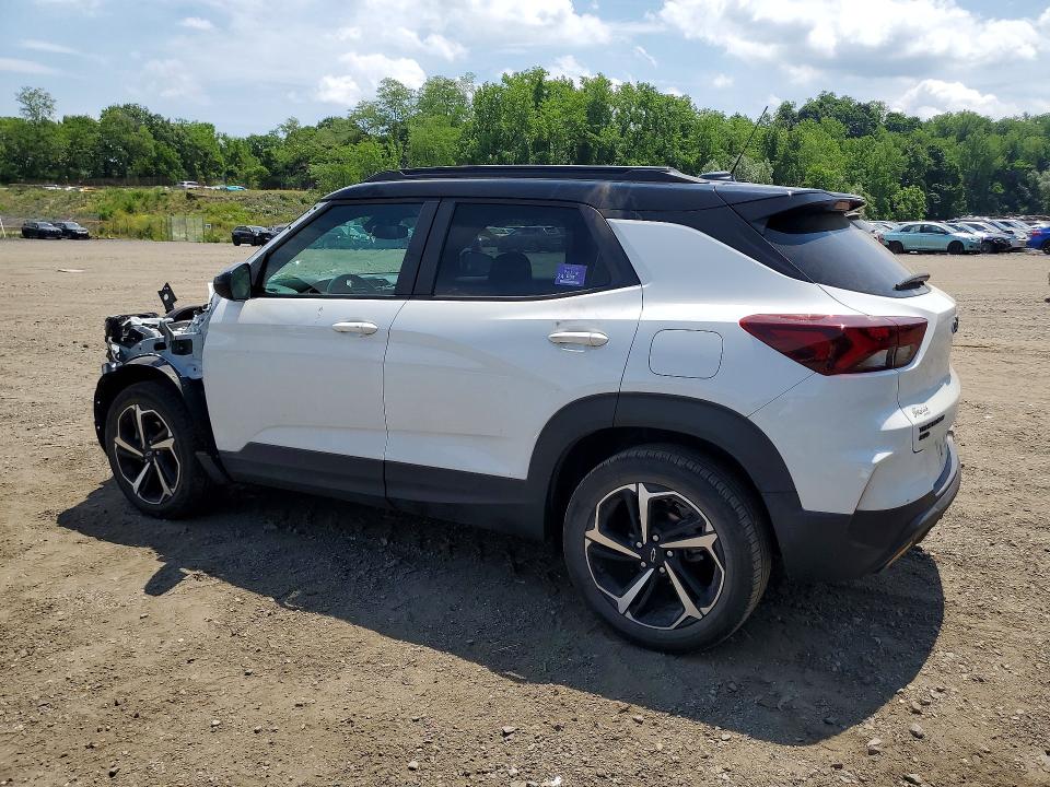 2023 Chevrolet Trailblazer VIN KL79MUSL7PB115815 COPART salvage auction — FRONT END, Ny - Mv-907A Salvage Certificate, sold $3,000 on 2026-07-14 (photo 2)