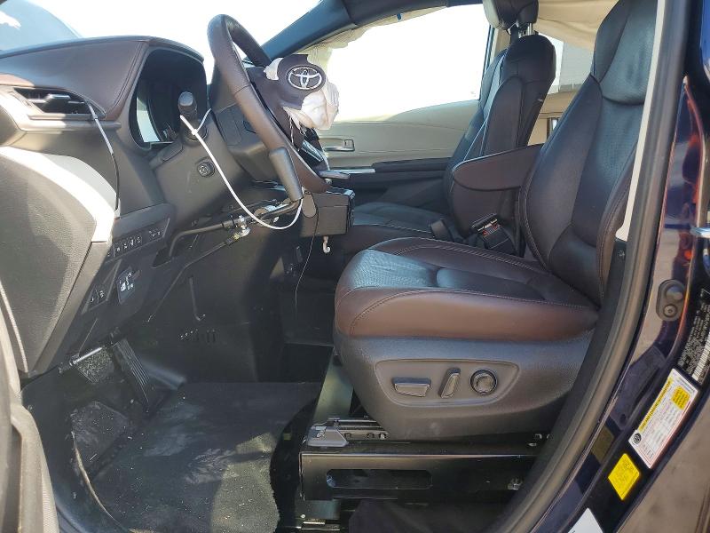 2023 Toyota Sienna VIN 5TDERKEC0PS175415 COPART salvage auction — FRONT END, Oh - Cert Of Title-Salvage, sold $3,200 on 2026-07-21 (photo 7)