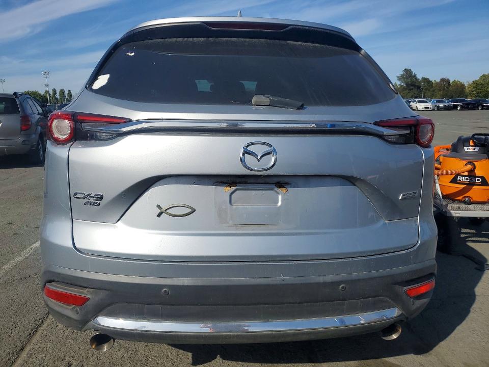 2016 Mazda Cx-9 VIN JM3TCBDY4G0108932 COPART salvage auction — SIDE, Ca - Dis/Dlr/Exp Only Clean Title, sold $4,100 on 2026-07-10 (photo 6)