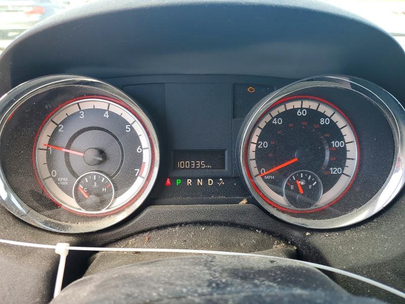 2019 Dodge Caravan VIN 2C4RDGCG4KR694486 COPART salvage auction — REAR END, Ca - Salvage Certificate, sold $1,400 on 2026-07-09 (photo 9)