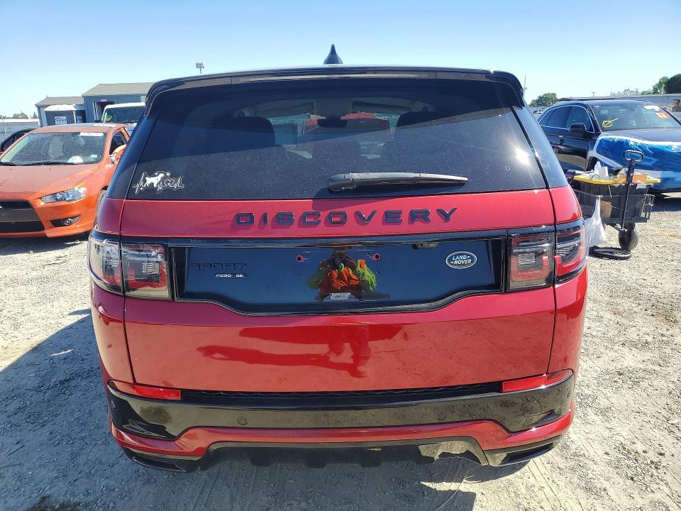 2020 Land rover Discovery VIN SALCL2FX4LH847381 COPART salvage auction — MINOR DENT/SCRATCHES, Ca - Salvage Certificate, sold $7,100 on 2026-07-09 (photo 6)