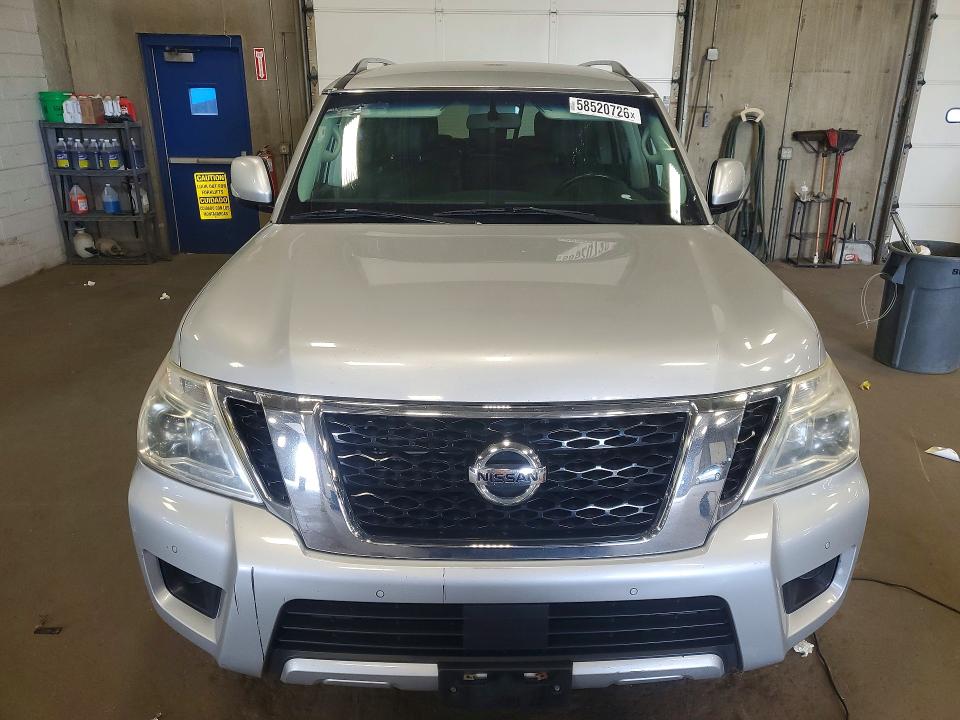 2017 Nissan VIN JN8AY2NC8H9508563 COPART salvage auction — MINOR DENT/SCRATCHES, Mn - Certificate Of Title, sold $4,800 on 2026-07-14 (photo 5)